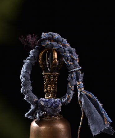 Water Element Linen Cord Bracelet - Natural Lapis Stone | Azure Luster Soother