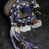 Scorpio Tide-Weaved Mystique Bracelet - Deep Purple & Indigo
