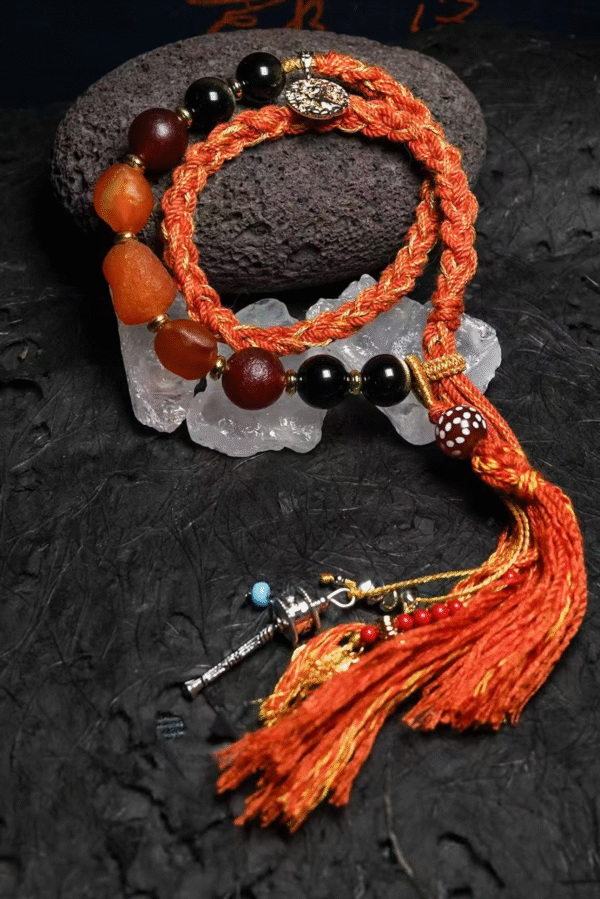 leo flame weaved emotion bracelet