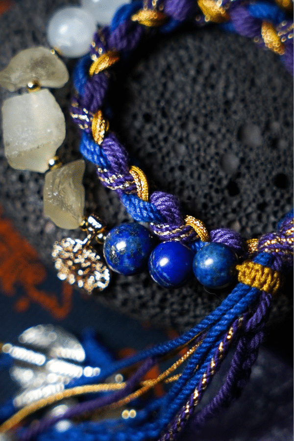 Gemini Breeze-Weaved Versatility Bracelet - Yellow & Blue