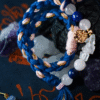 Libra Breeze-Weaved Balance Bracelet - Pink & Blue