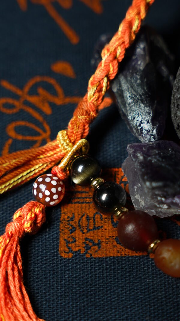 leo flame weaved emotion bracelet