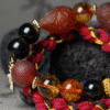 Aries Ignition Bracelet — Red & Gold Energy Knot