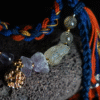 Sagittarius Flame-Weaved Adventure Bracelet - Deep Blue & Gold