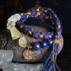 Gemini Breeze-Weaved Versatility Bracelet - Yellow & Blue