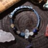 Five Elements Water Single-Strand Bracelet - Blue & White Five Elements Water Single-Strand Bracelet - Blue & White