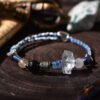 Five Elements Water Single-Strand Bracelet - Blue & White Five Elements Water Single-Strand Bracelet - Blue & White