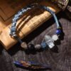 Five Elements Water Single-Strand Bracelet - Blue & White Five Elements Water Single-Strand Bracelet - Blue & White