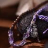 Serene Aura Convertible Crystal Bracelet-Necklace - Amethyst Serene Aura Convertible Crystal Bracelet-Necklace - Amethyst