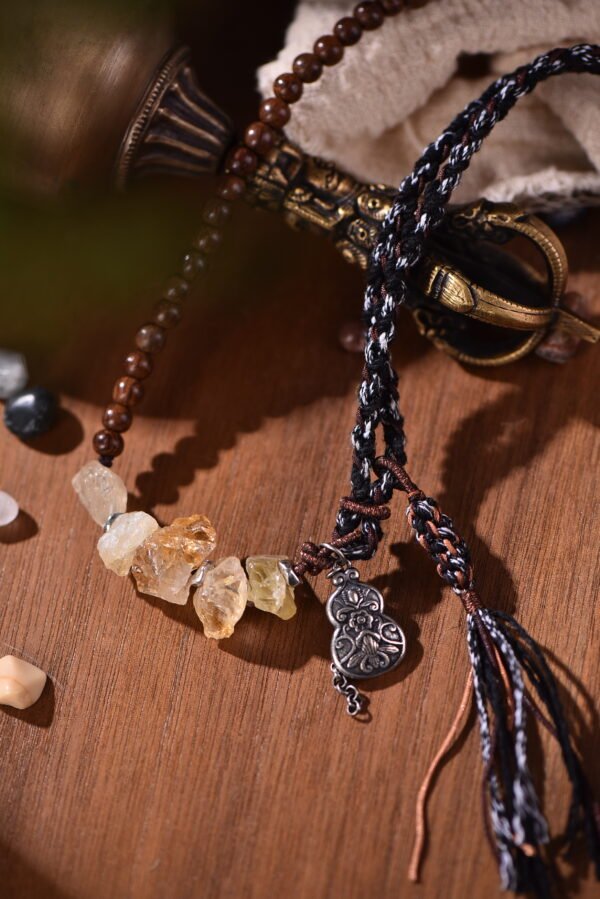 Warm Fortune Convertible Crysta - Bracelet|Necklace - Citrine Warm Fortune Convertible Crysta - Bracelet|Necklace - Citrine