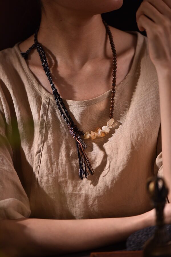 Warm Fortune Convertible Crysta - Bracelet|Necklace - Citrine Warm Fortune Convertible Crysta - Bracelet|Necklace - Citrine