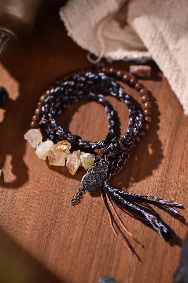Warm Fortune Convertible Crysta - Bracelet|Necklace - Citrine Warm Fortune Convertible Crysta - Bracelet|Necklace - Citrine