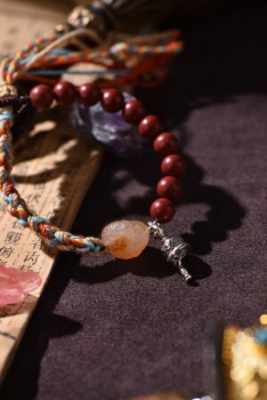 Revitalizing Moisturize Herbal Crystal Bracelet - Multi-Color & Red