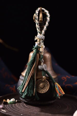 Fortune Blessing Bag Charm - Earth Tone Bagua | Steady Wealth