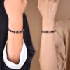 Heartbound Long-Lasting Couple's Herbal Bracelet - Dual-Tone Infinity Knot