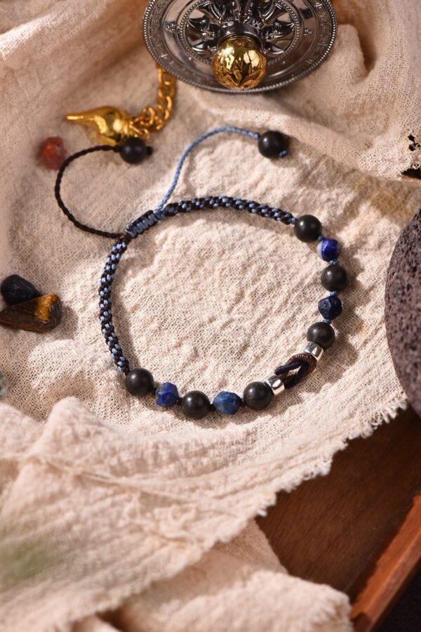 Heartbound Long-Lasting Couple's Herbal Bracelet - Dual-Tone Infinity Knot