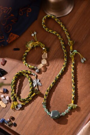 Embrace Prosperity & Versatility with the Convertible Multi-Use Crossbody Chain | TibetanTwist