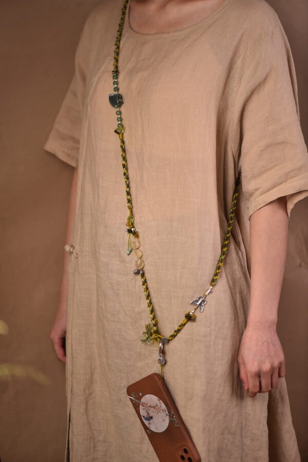 Embrace Prosperity & Versatility with the Convertible Multi-Use Crossbody Chain | TibetanTwist Embrace Prosperity & Versatility with the Convertible Multi-Use Crossbody Chain | TibetanTwist