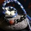 Scorpio Tide-Weaved Mystique Bracelet - Deep Purple & Indigo