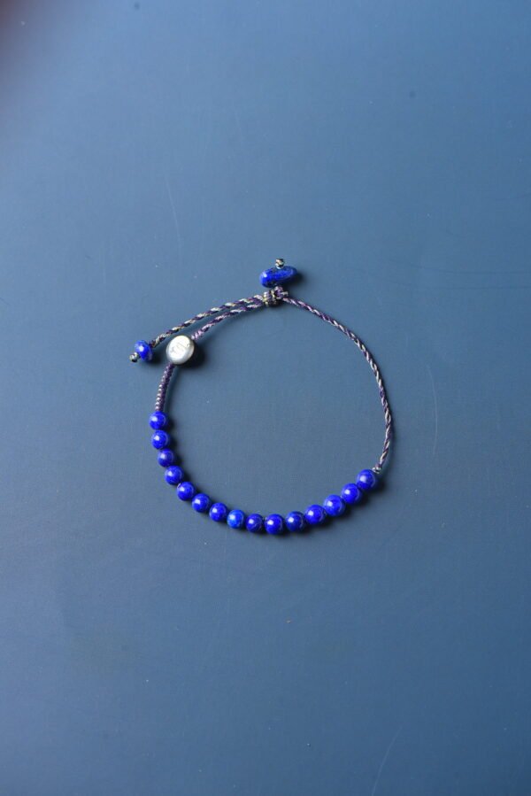 Scorpio Sparkle Cord Bracelet - Lapis Lazuli