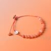 Sagittarius Sparkle Cord Bracelet - Sunstone & Red Rabbit Hair Crystal Sagittarius Sparkle Cord Bracelet - Sunstone & Red Rabbit Hair Crystal
