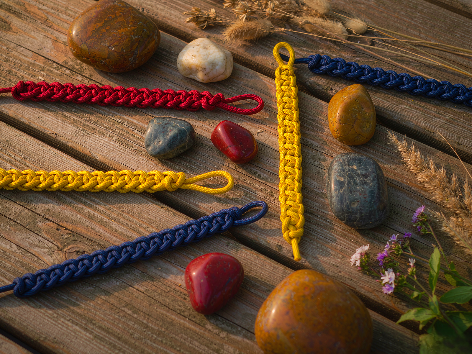 close-up of handwoven texture in deep plateau colors — Tibetan-Inspired by TibetanTwist